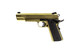 Raven M1911 MEU GBB Railed Airsoft Pistol in Gold