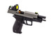 Raven R226 Gas Blowback Airsoft Pistol in Grey & Black with BDS Sight