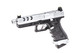 Vorsk EU17 Vented Gas Blowback Airsoft Pistol in Chrome