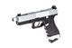 Vorsk EU17 Tactical Gas Blowback Airsoft Pistol in Chrome