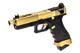 Vorsk EU18 Tactical Gas Blowback Airsoft Pistol in Gold