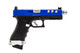 Vorsk EU17 Vented Gas Blowback Airsoft Pistol in Blue