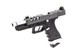 Vorsk EU17 Gas Blowback Airsoft Pistol in Black with Grey Top Slide