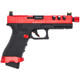 Vorsk EU8 Vented Gas Blowback Airsoft Pistol in Red & Black