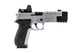Vorsk VP26X GBB Airsoft Pistol with BDS Red Dot Sight - Silver