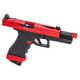 Vorsk EU8 Tactical Gas Blowback Airsoft Pistol in Red & Black Vorsk EU8 Tactical Gas Blowback Airsoft Pistol in Red & Black