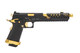 Vorsk Hi Capa TITAN 7" GBB Airsoft Pistol - Black & Gold
