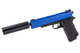 Vorsk VX-14 Gas Blowback Airsoft Pistol in Dual Tone Blue