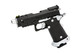 Vorsk CS Hi Capa Vengeance Compact Gas Blowback Airsoft Pistol in Silver & Black
