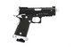 Vorsk CS Hi Capa Vengeance Compact Gas Blowback Airsoft Pistol in Silver & Black