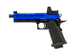 Vorsk Hi-Capa 5.1 Gas Blowback Airsoft Pistol in Blue with BDS