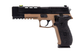 Vorsk VP26X GBB Airsoft Pistol with Rail - Tan & Black