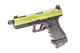 Vorsk EU17 Tactical Gas Blowback Airsoft Pistol with Green Top Slide
