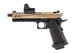 Vorsk Hi-Capa 5.1 Gas Blowback Airsoft Pistol in Tan With BDS Sight