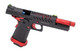 Vorsk Hi-Capa 5.1 Red Match GBB Airsoft Pistol in Black & Red