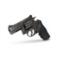 Side profile of the ASG Dan Wesson 2.5" Airsoft Revolver Co2 in Steel Grey isolated against a white background.