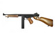 Cyma CM033 Thompson M1A1 AEG Airsoft Submachine Gun in Wood & Black