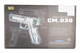 Cyma CM030 AEP EU17 Electric Airsoft Pistol in Blue