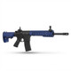 Cyma CM615 AEG Keymod hand-guard Airsoft Rifle In blue