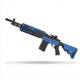 Cyma CM032 EBR M14 Tactical AEG Airsoft Rifle in Blue