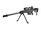 Snow Wolf SW-13 Metal M107A1 Airsoft Sniper Rifle AEG in Black