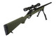 Snow Wolf VSR10 Airsoft Sniper Rifle with Scope & Bipod in Olive Green