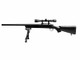 Snow Wolf VSR10 Sniper Rifle with Scope & Bipod in Black (SW-10B++)