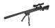 Snow Wolf VSR10 Sniper Rifle with Scope & Bipod in Black (SW-10B++)