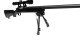Snow Wolf VSR10 Sniper Rifle with Scope & Bipod in Black (SW-10B++)
