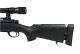 Snow Wolf VSR10 Sniper Rifle with Scope & Bipod in Black (SW-10B++)