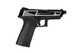 G&G Armament GTP9-MS GBB Pistol in Black & Silver