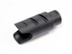 G&G Airsoft Amplifier Flash Hider in Tactical Black with 14mm CCW Thred
