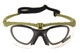Nuprol Battle Pro’s Anti-Fog Protective Eyewear with Insert– Green Frame / Yellow Lens