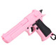 Nuprol Desert Eagle Pistol Keyring in Pink
