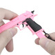 Nuprol Desert Eagle Pistol Keyring in Pink