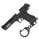Nuprol Desert Eagle Pistol Keyring in Black