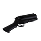 Nuprol Airsoft Pistol Grenade Launcher in Tactical Black
