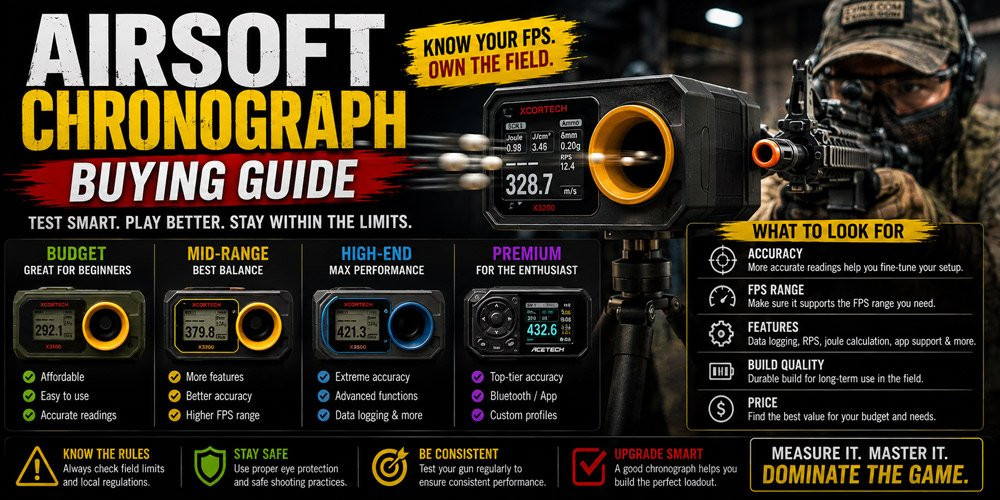 Airsoft Chronograph Buying Guide
