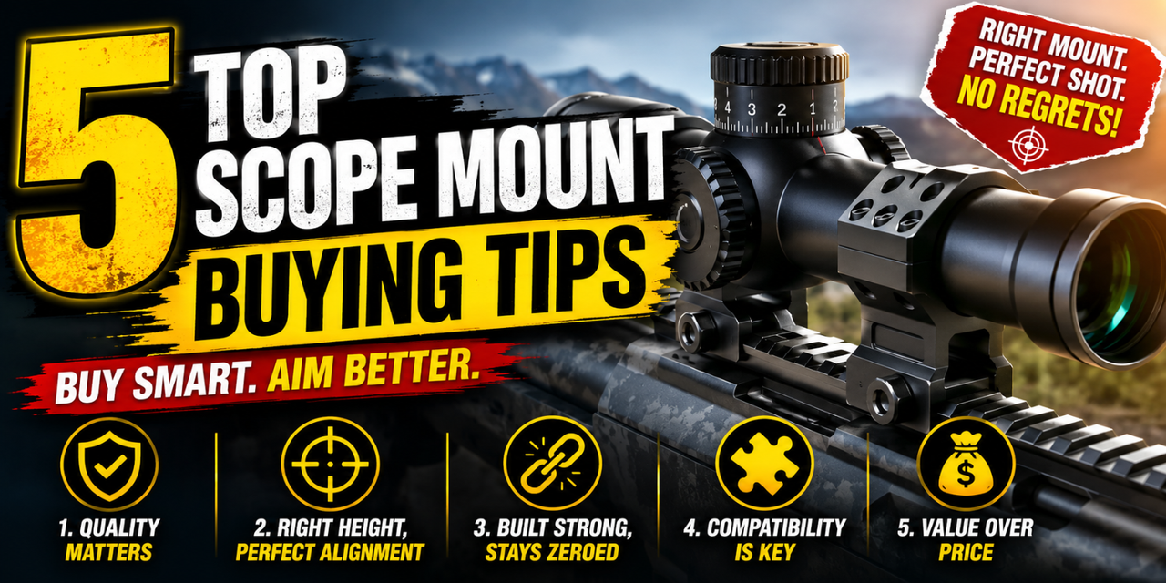 5 top tips for buying scope mounts