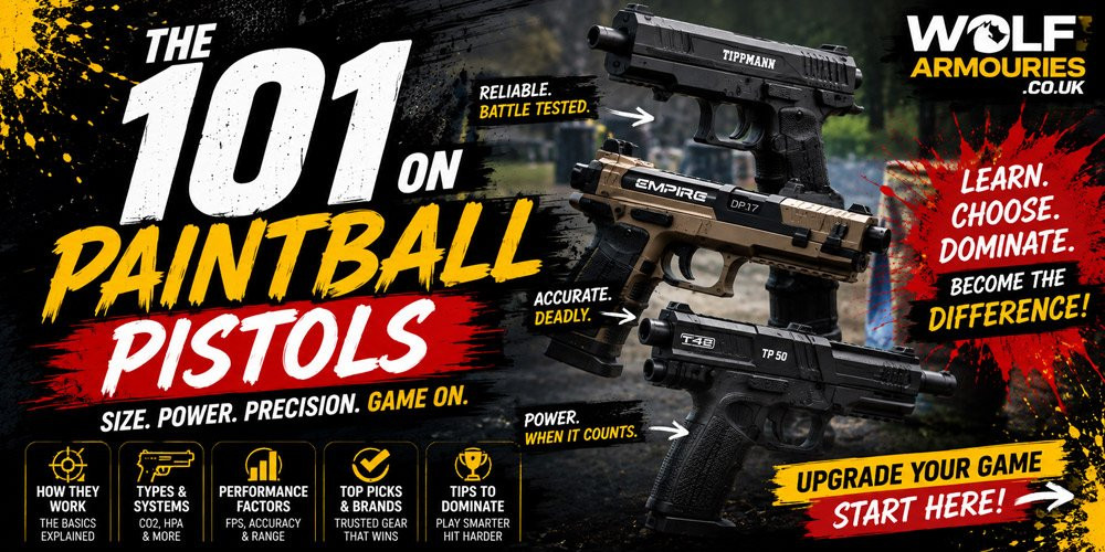 paintball pistols 101