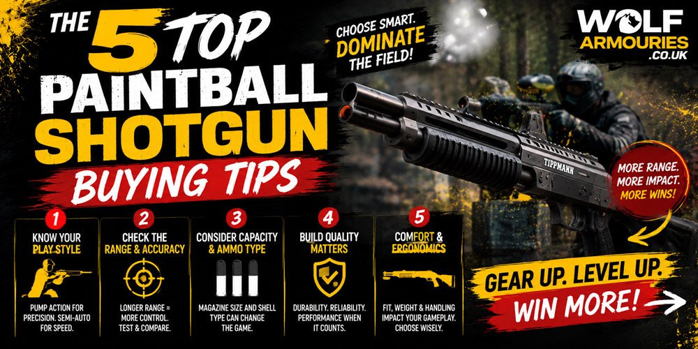 5 top paintball shotgun buying tips