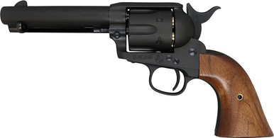 Marushin Colt Single Action Army 45 ガスガン Marushin COLT SAA 1st Gen. Late Civilian Black HW Wood Grip Gas