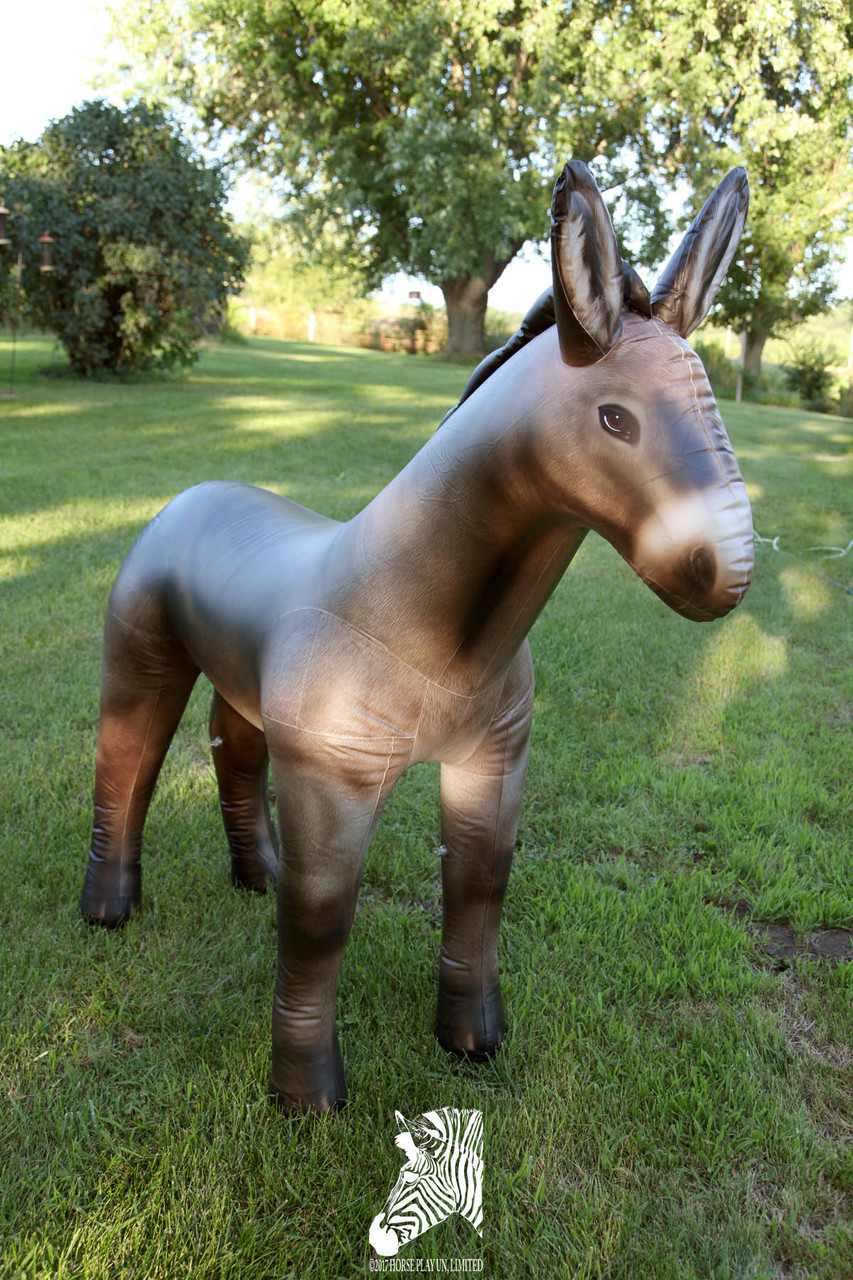 LIFELIKE DONKEY INFLATABLE ANIMAL Horse Play