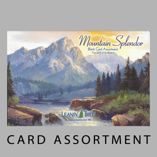 Mountain Splendor Blank Card Assortment by Leanin' Tree - Square