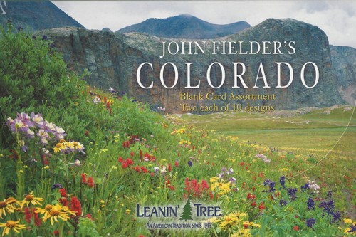 John Fielder's Colorado blank note cards by Leanin' Tree - Front