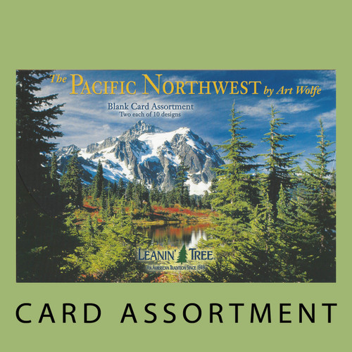 The Pacific Northwest by Art Wolfe blank card assortment by Leanin' Tree - Square