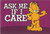 Ask Me If I Care Garfield Magnet by Leanin' Tree