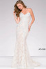 Jovani 37334 Beaded Lace Dress