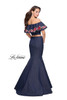La Femme 26013 Two Piece Denim Dress
