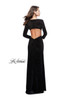 La Femme 25727 Velvet Dress